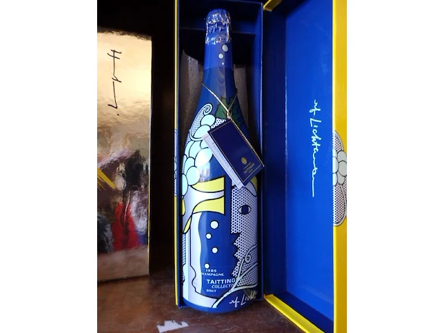 Tattinger collectie volledig 13 flessen +dozen+certificaten - afbeelding 10 van  14