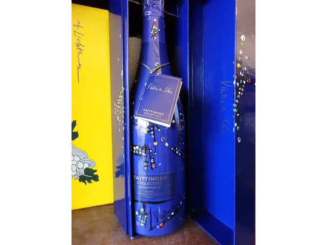 Tattinger collectie volledig 13 flessen +dozen+certificaten - afbeelding 11 van  14