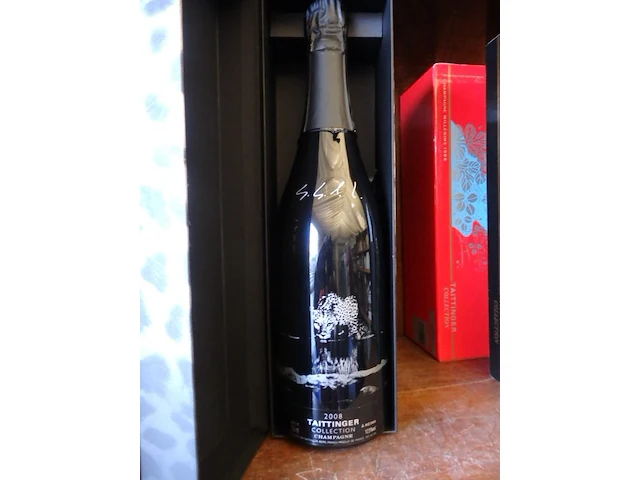 Tattinger collectie volledig 13 flessen +dozen+certificaten - afbeelding 13 van  14