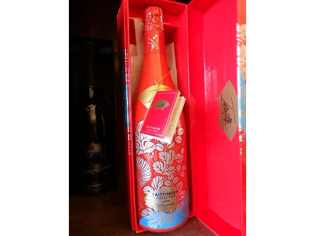 Tattinger collectie volledig 13 flessen +dozen+certificaten - afbeelding 14 van  14