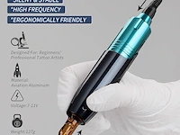 Tattoo rotary pen machine kit blauw - afbeelding 3 van  4