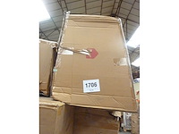 Taupe fluwelen kuip fauteuil van pascal morabito - afbeelding 8 van  8