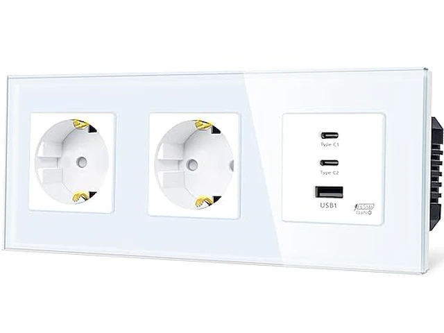 Tawoia schuko stopcontact - afbeelding 1 van  4