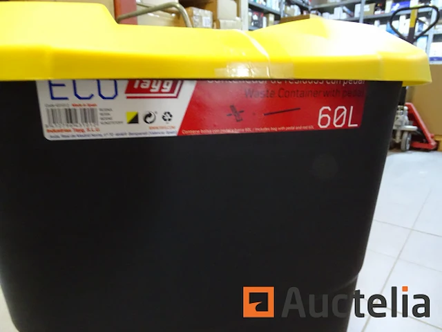 Tayg 60 l plastic afvalbak - afbeelding 2 van  6