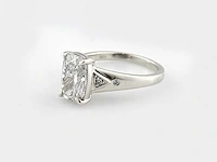 Taylor swift-geïnspireerde 2.04ct in het laboratorium gekweekte diamanten verlovingsring - afbeelding 3 van  9
