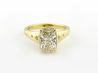 Taylor swift-geïnspireerde 2.08ct in het laboratorium gekweekte diamanten verlovingsring - afbeelding 2 van  9