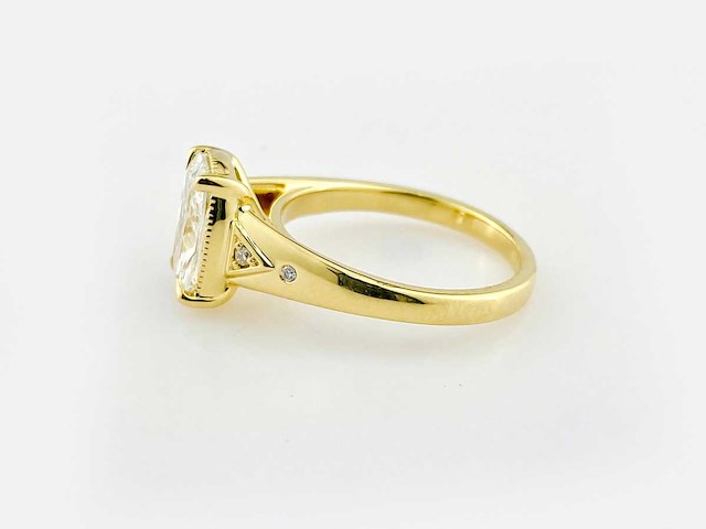 Taylor swift-geïnspireerde 2.08ct in het laboratorium gekweekte diamanten verlovingsring - afbeelding 5 van  9