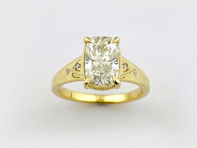 Taylor swift-geïnspireerde 2.08ct in het laboratorium gekweekte diamanten verlovingsring - afbeelding 8 van  9