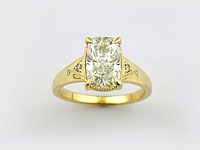 Taylor swift-geïnspireerde 2.08ct in het laboratorium gekweekte diamanten verlovingsring - afbeelding 8 van  9