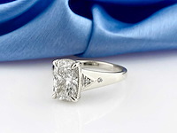 Taylor swift-geïnspireerde 2.10ct in het laboratorium gekweekte diamanten verlovingsring - afbeelding 5 van  9