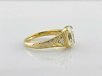 Taylor swift-geïnspireerde 2.14ct in het laboratorium gekweekte diamanten verlovingsring - afbeelding 9 van  11