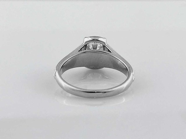 Taylor swift-geïnspireerde 2.14ct in het laboratorium gekweekte diamanten verlovingsring - afbeelding 7 van  11