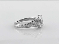 Taylor swift-geïnspireerde 2.14ct in het laboratorium gekweekte diamanten verlovingsring - afbeelding 8 van  11