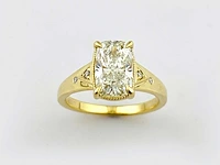 Taylor swift-inspired 2.04ct lab-grown diamond engagement ring - afbeelding 1 van  9