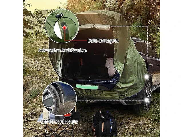 Tazzor achtertent - afbeelding 3 van  6