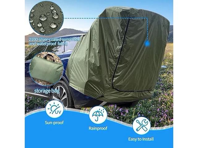 Tazzor achtertent - afbeelding 5 van  6