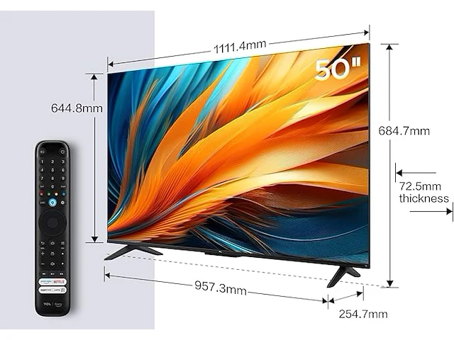 Tcl 50-inch smart led fire tv - afbeelding 5 van  6