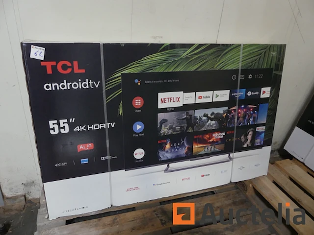 Tcl 55p815 55" smart-tv - afbeelding 1 van  4