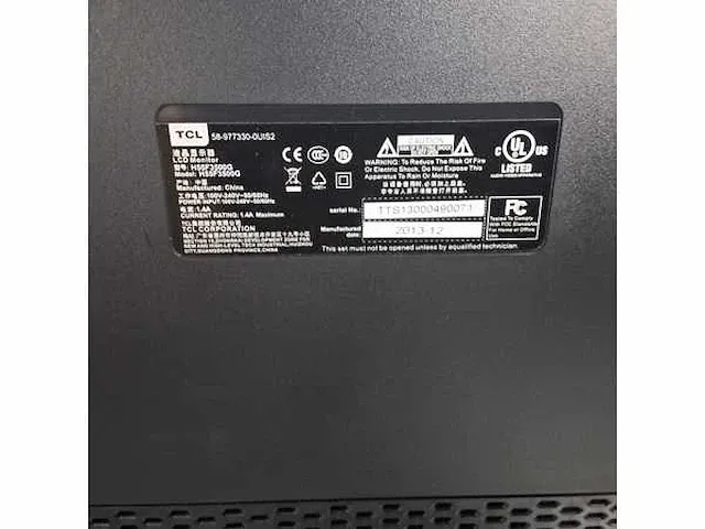 Tcl h55f3500g tv - afbeelding 5 van  5