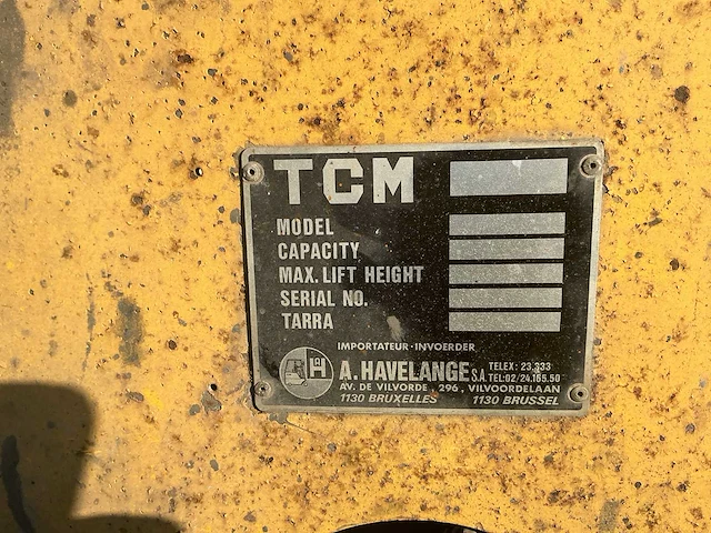Tcm fd70 vorkheftruck - afbeelding 8 van  17