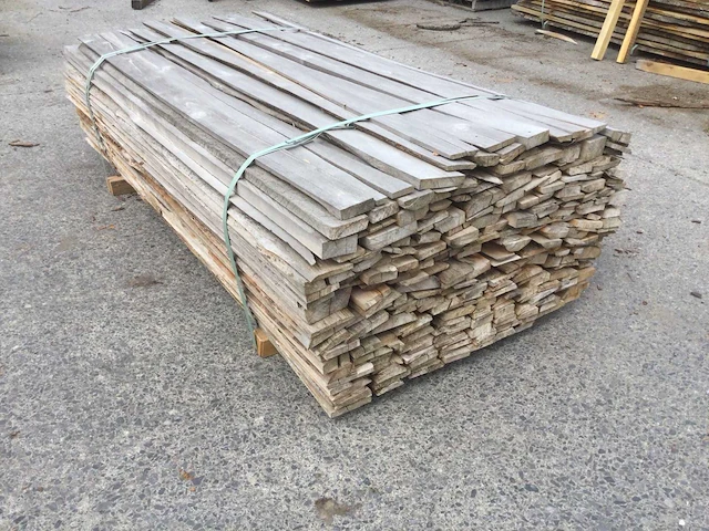 Teak barnwood - snijresten - afbeelding 1 van  7