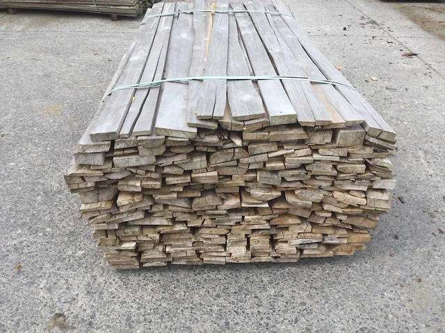 Teak barnwood - snijresten - afbeelding 2 van  7