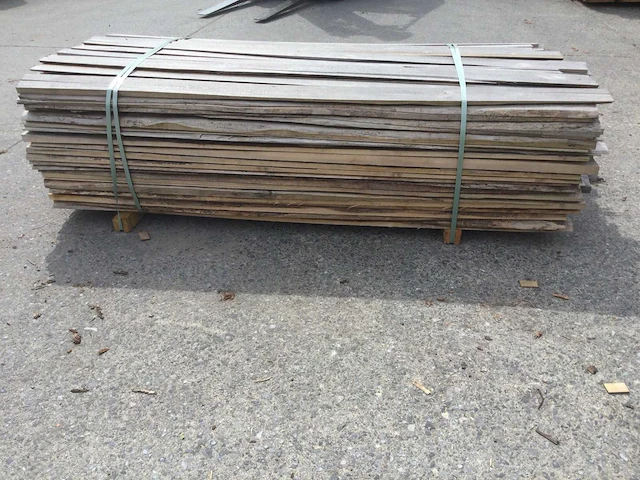 Teak barnwood - snijresten - afbeelding 6 van  7