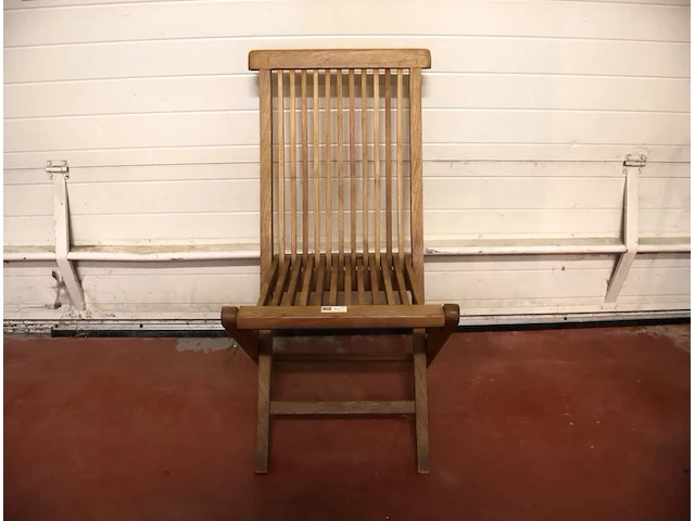 Teak houten tuinstoel - afbeelding 1 van  4