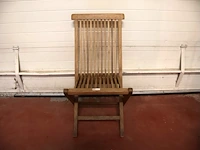 Teak houten tuinstoel - afbeelding 1 van  4