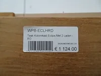 Teak-line kolomkast eclips 2 deuren + 2 lades rechts - afbeelding 5 van  5