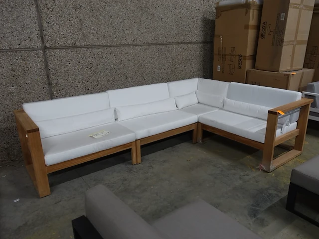 Teak loungezetel manutti - afbeelding 1 van  5