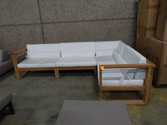 Teak loungezetel manutti - afbeelding 3 van  5