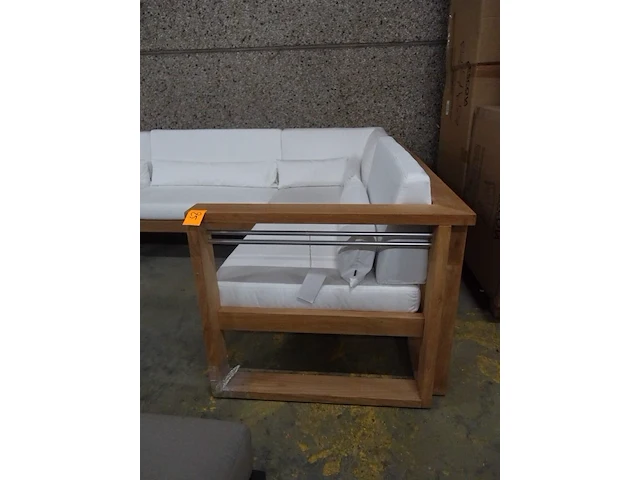 Teak loungezetel manutti - afbeelding 4 van  5