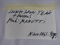 Teak loungezetel manutti - afbeelding 5 van  5