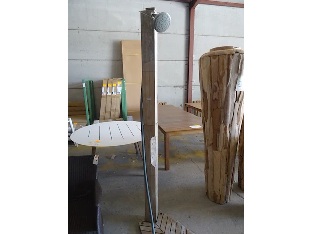 Teak outdoor douche jardinico - afbeelding 3 van  5