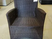 Teak tafel + 6x stoel manutti - afbeelding 3 van  4