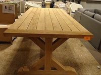 Teak tafel - afbeelding 1 van  2