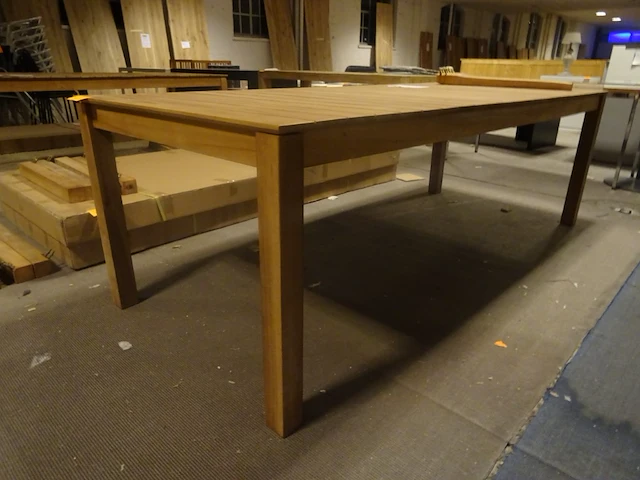 Teak tafel - afbeelding 2 van  5