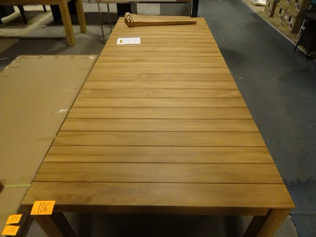 Teak tafel - afbeelding 3 van  5