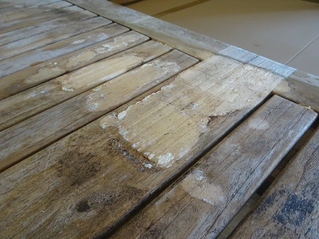 Teak tafel - afbeelding 4 van  7