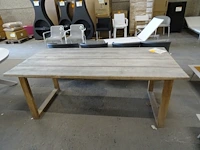 Teak tafel - afbeelding 1 van  4