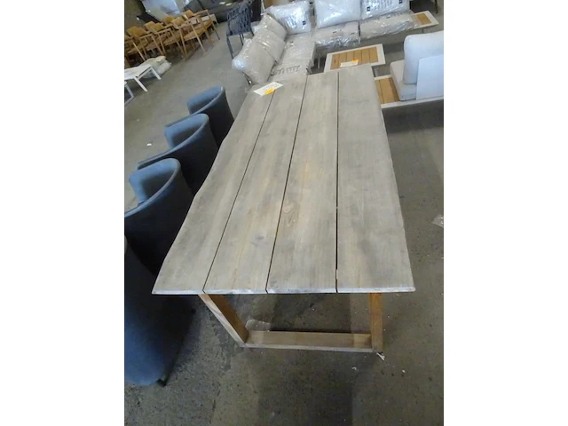 Teak tafel - afbeelding 3 van  4