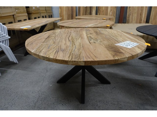 Teak tafel - afbeelding 1 van  4