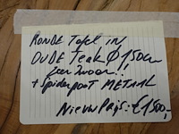 Teak tafel - afbeelding 4 van  4