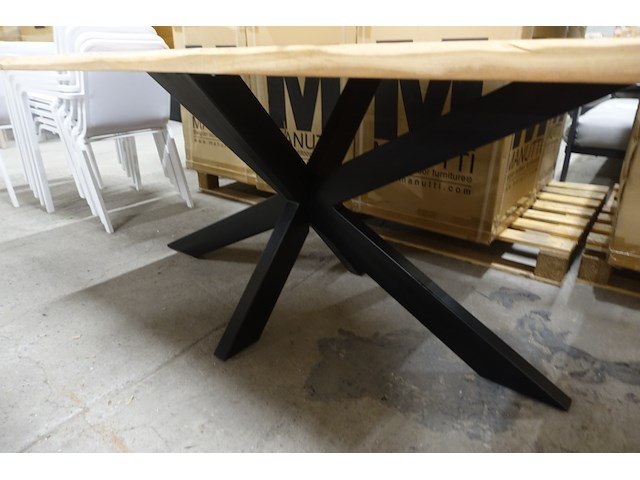 Teak tafel - afbeelding 3 van  4