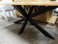 Teak tafel - afbeelding 3 van  4