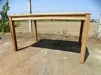 Teak tuintafel - afbeelding 4 van  6