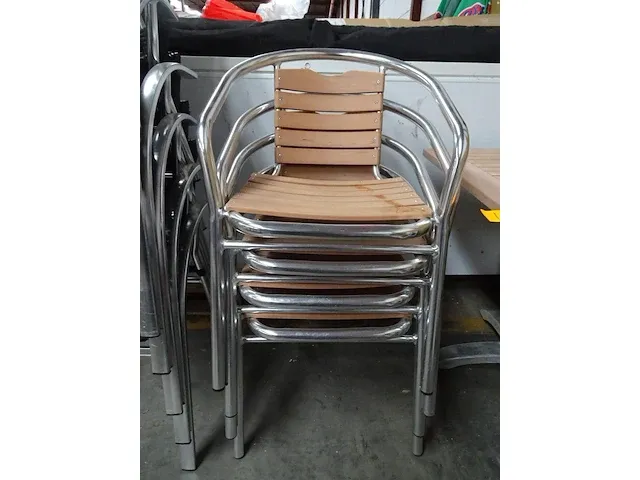 Teak/alu tuinset - afbeelding 2 van  3