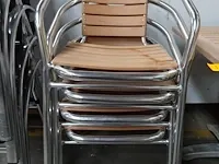 Teak/alu tuinset - afbeelding 2 van  3