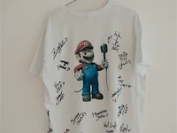 Team supermario shirt. familie acteurs - afbeelding 1 van  4
